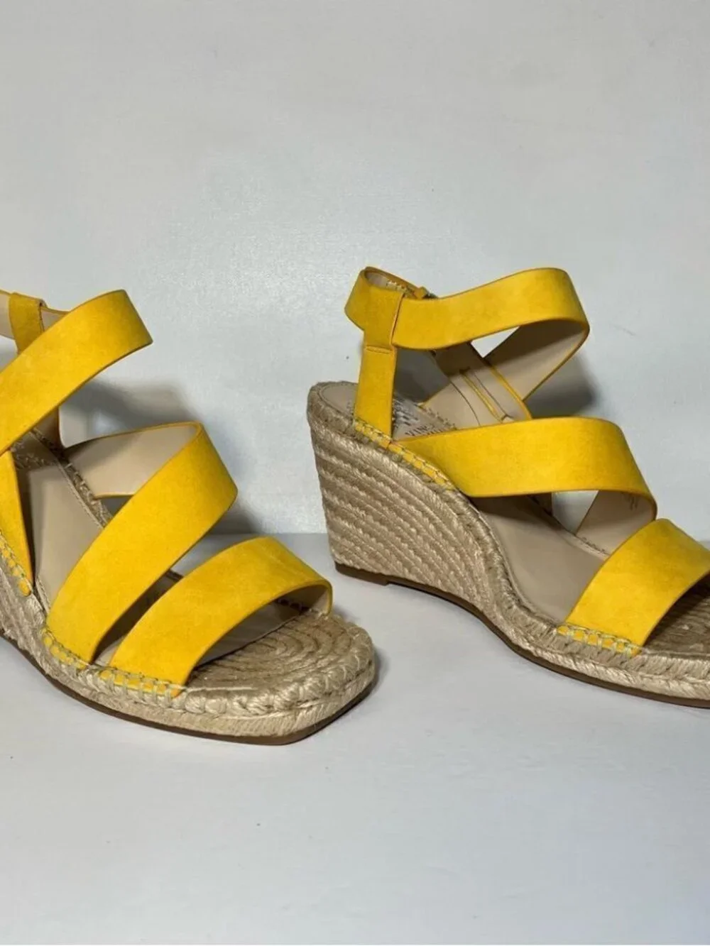 Vince Camuto Suede Espadrille Wedges - Martissy
